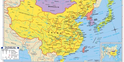 Kaart van China