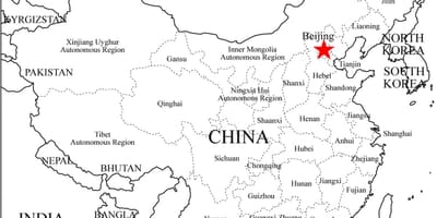 Provincies China kaart